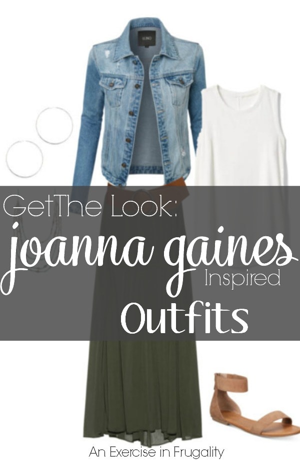 Joanna Gaines' Style on a Budget- Today's frugal fashion looks are Joanna Gaines inspired outfits that are totally affordable. Even if you're on a tight budget, you can make a Joanna Gaines inspired capsule wardrobe for cheap. 