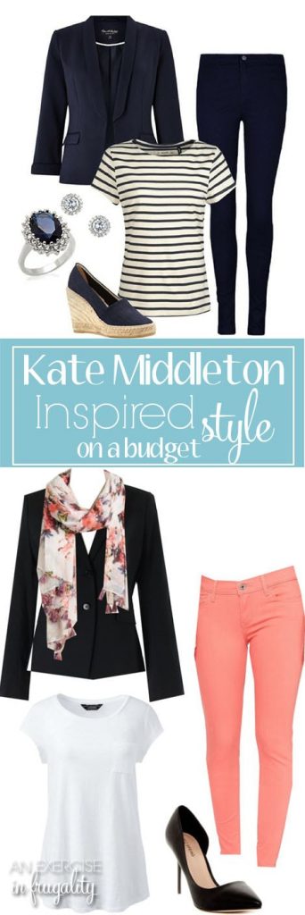 Kate Middleton Style on a Budget- Dress like a royal princess for less! These looks are inspired by the princess herself. Kate's style is effortless, classy and timeless just like her beauty. These outfits are perfect for any budget and can create a great capsule wardrobe perfect for SAHMs and career women. Great date night, casual and party outfits!
