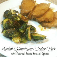 Apricot Glazed Slow Cooker Pork