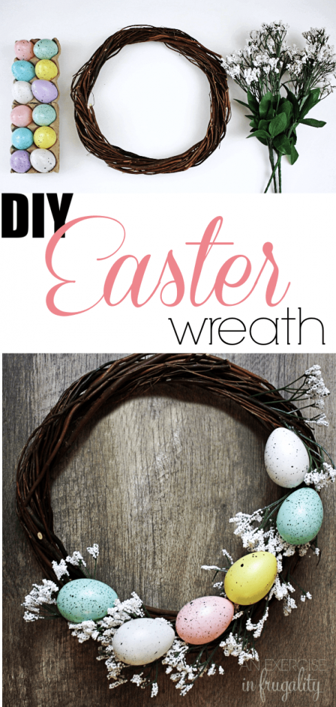 easter egg wreath